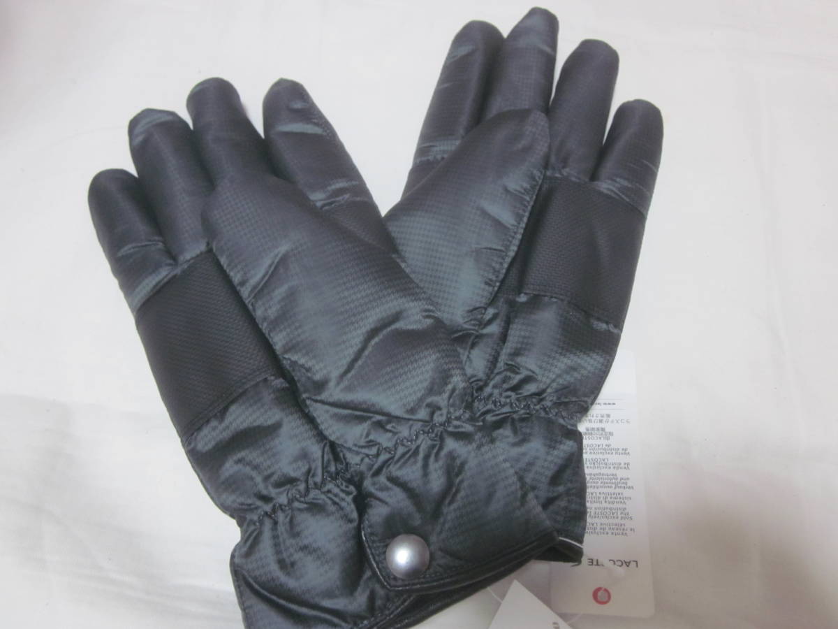 #[LACOSTE]#[ Lacoste ]#[ gloves ]#[ gray series ]#[ unused tag attaching ]#[ postage 230 jpy ]#