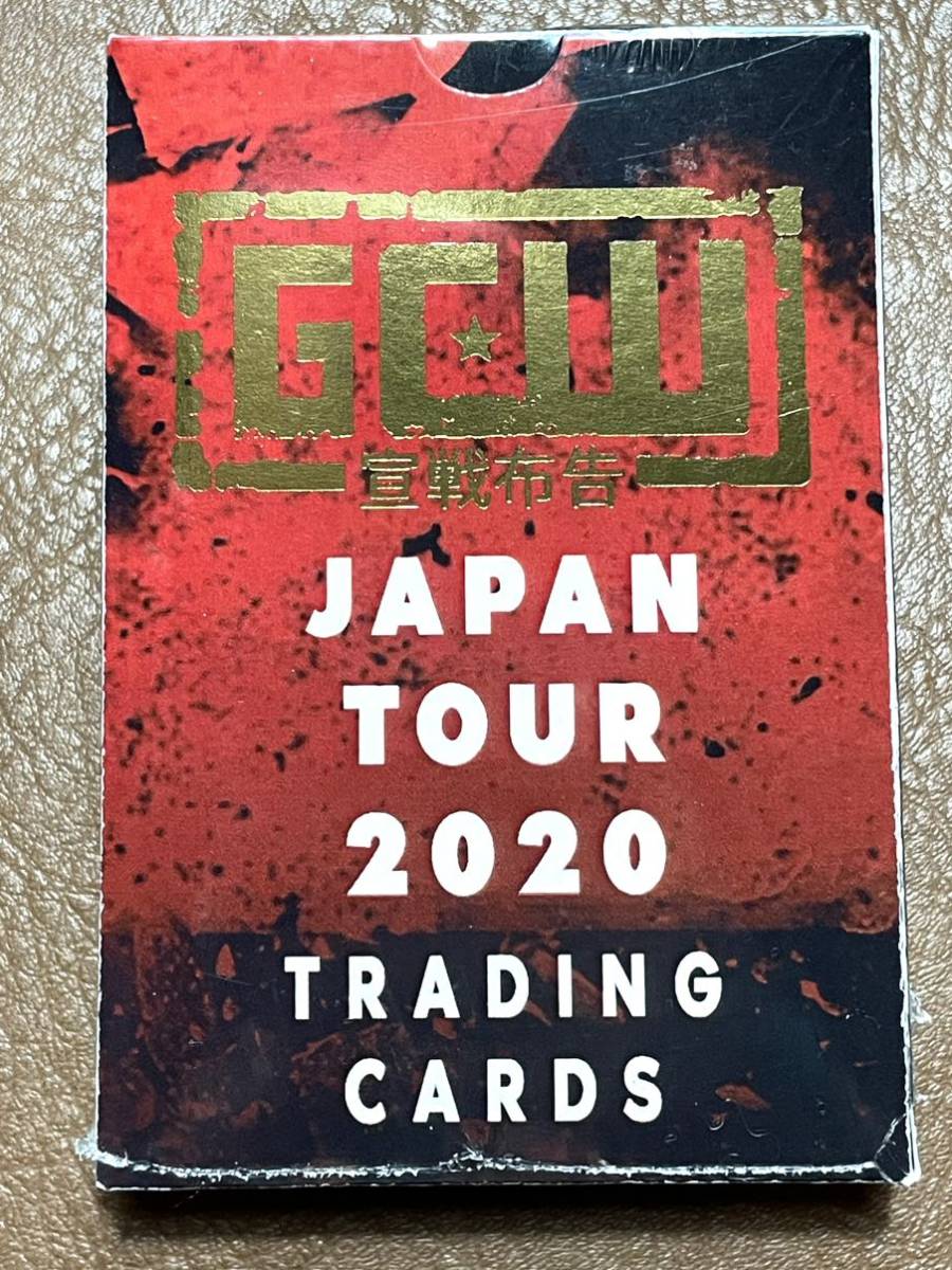 GCW トレーディングカード 「GCW Japan Tour 2020」 未開封 30枚＋特別カード1枚 希少デッドストック品 デスマッチ プロレス カード_画像2