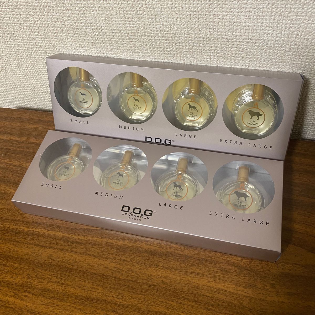 【oh my dog】オーマイドッグ トワレ小サイズ×4個セット　×2　ミニ香水