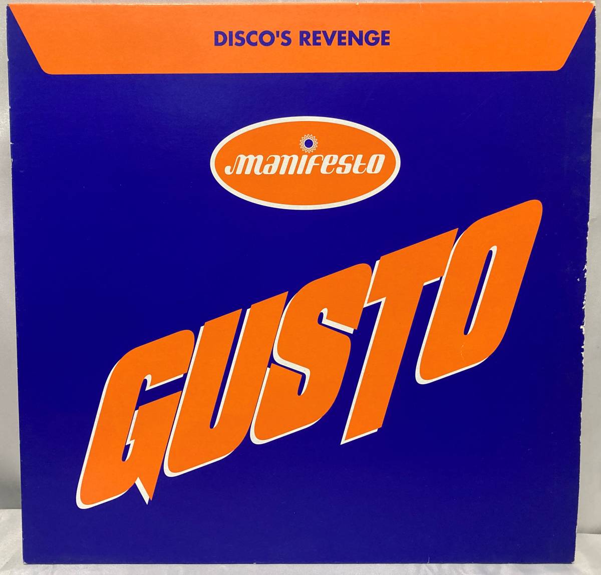Gusto - Disco's Revenge【UK盤/試聴検品済】90's/Electronic/House/12inch シングル_画像1