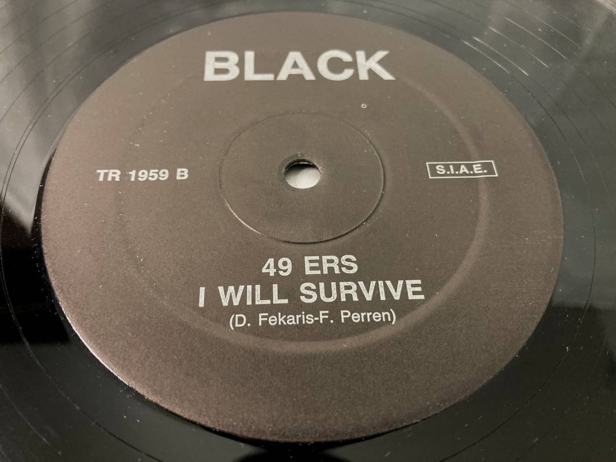 49 Ers I Will Survive【Italy盤/試聴検品済】Electronic/Euro House 12inch シングル_画像6