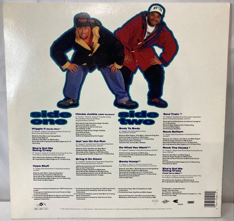 2 In A Room Wiggle It【Italy盤/試聴検品済】Hip-Hop/House/12inch/LPレコード_画像2