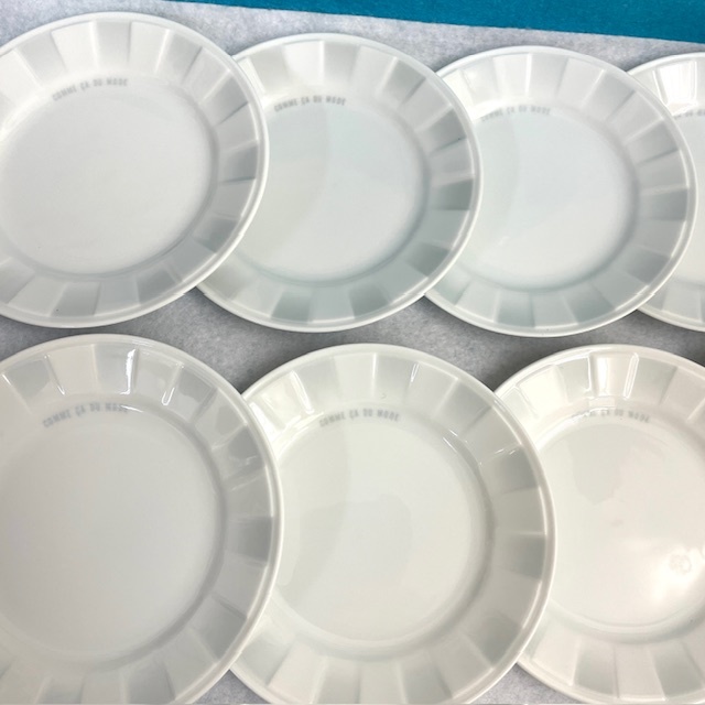～未使用品～ COMME CA DU MODE コムサデモード 小皿10点セット 浅皿　洋食器 和食器　シンプル_画像5