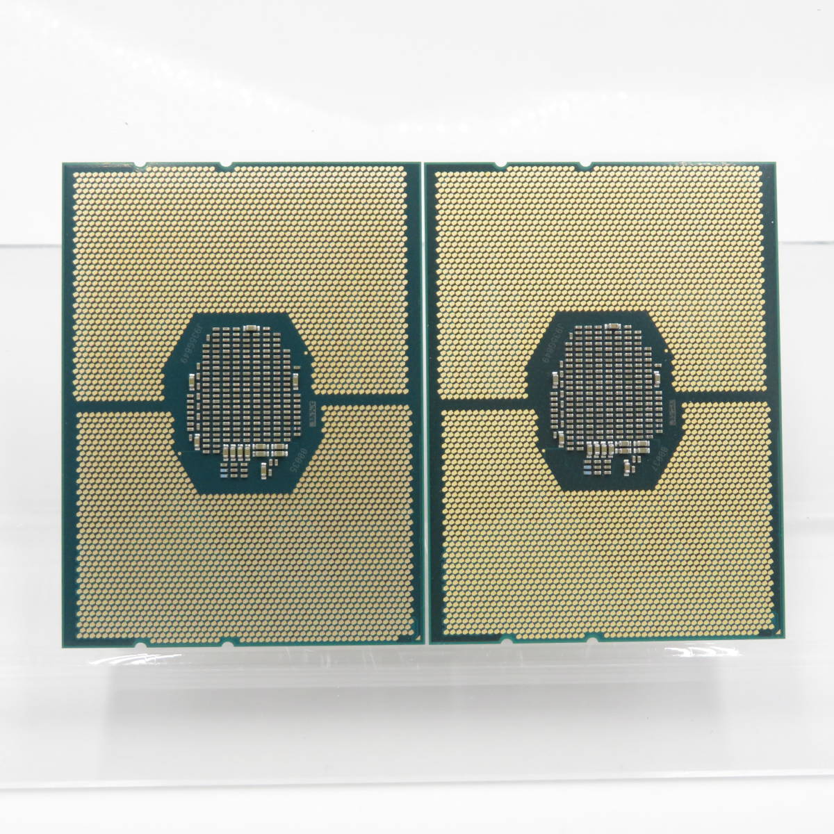 Intel Xeon BRONZE 3104 SR3GM 2個セット 動作確認済み_画像2