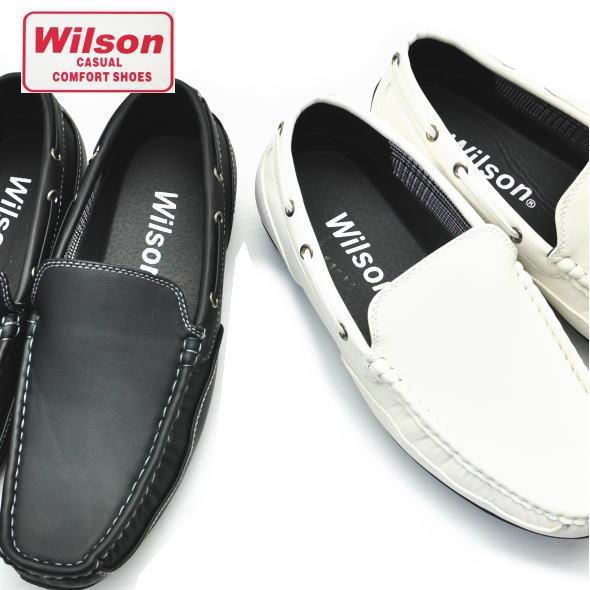 Wilson ウイルソン デッキシューズ//モカシン/Wh 270cm　No8801_画像2