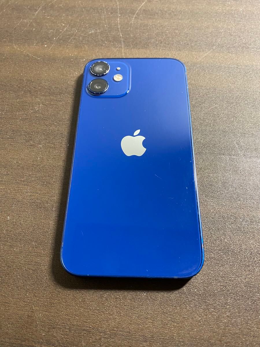 ジャンク】iPhone 12 mini ブルー 128 GB SIMフリー＋α-