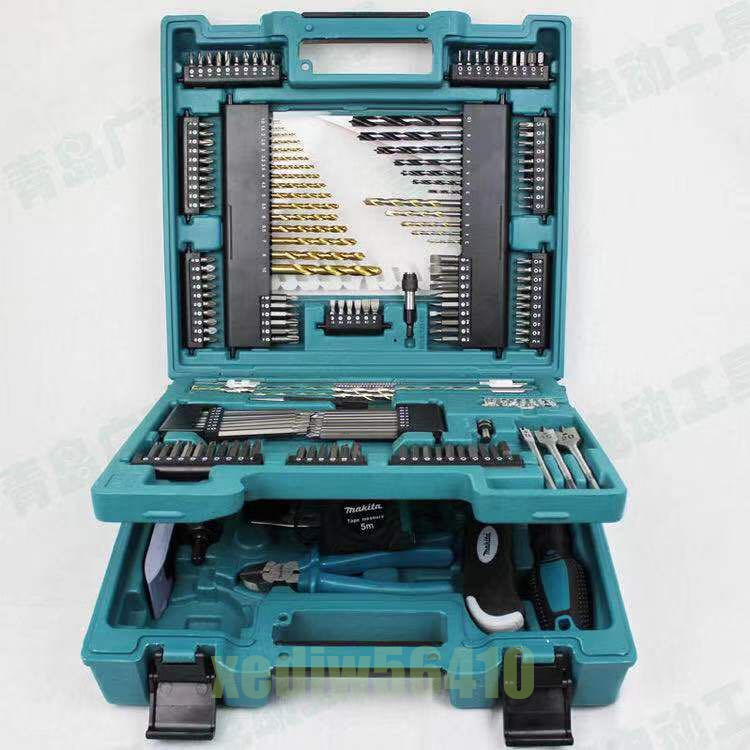 マキタ makita 200ピース工具セット tool set ドリルキリ ドリルビット ラチェットドライバー ソケットビット