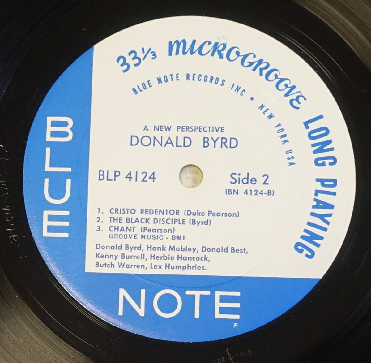 極美! US BLUE NOTE BLP 4124 A New Perspective / Donald Byrd NYC/RVG/EAR_画像4