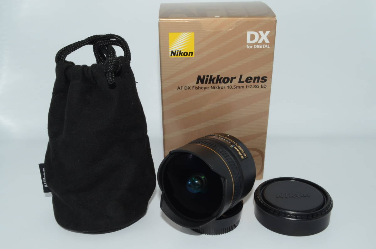 【30％OFF】 ED Nikkor fisheye DX AF Nikon 【美品】ニコン 10.5mm #r5-301 ニコンDXフォーマット専用 f/2.8G ニコン