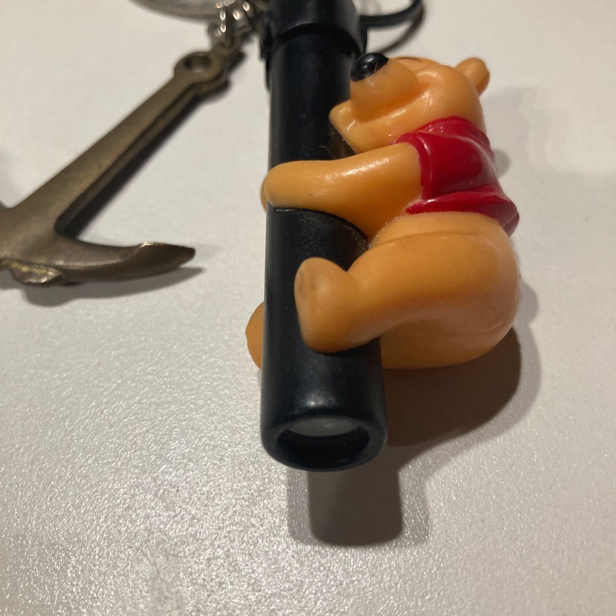  Winnie The Pooh key holder light attaching bag charm Disney Vintage 