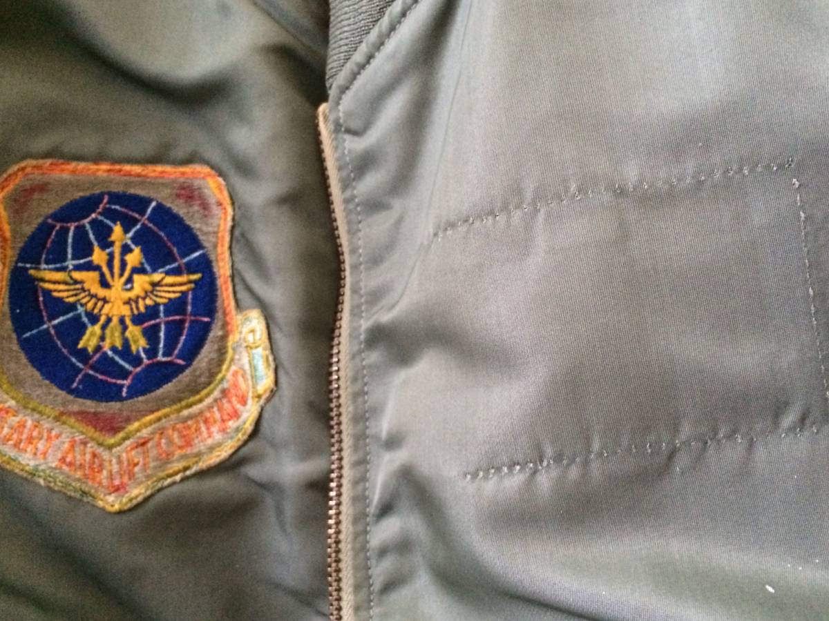 ☆ 米軍実物 L-2B large フライトジャケット US Air Force 60 ☆ 米軍実物 L-2B large フライトジャケット US Air Force 60