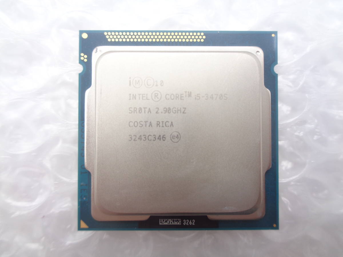 Intel Core i5-3470S 2.90GHz SR0TA LGA1155 中古動作品(C52)_画像1
