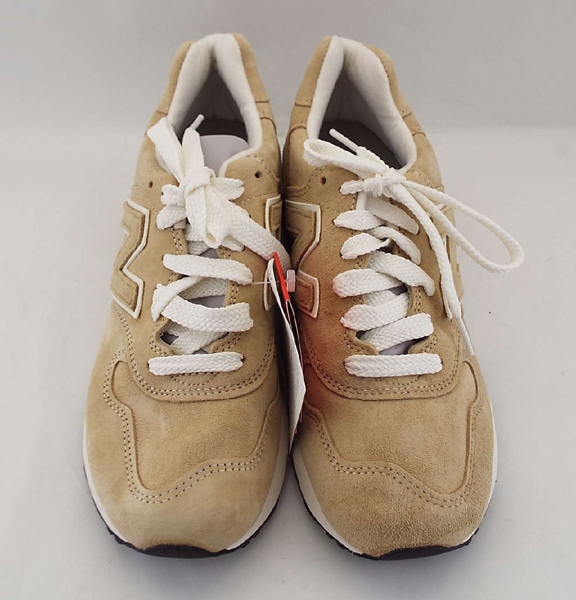 A1381〇NEW BALANCE(ニューバランス)M1400BE USA製 スウェード ローカットスニーカー 24.5cm_画像1