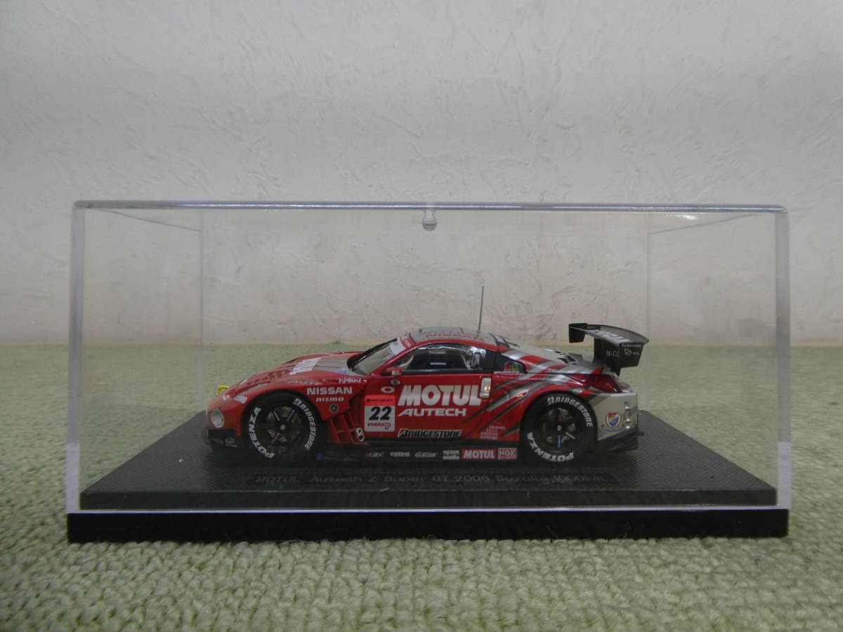 119-T52) 中古品 日産 ニッサン MOTUL Autech Z Super GT 2006 Suzuka 1000km ミニカー モチュール オーテックZ_画像2