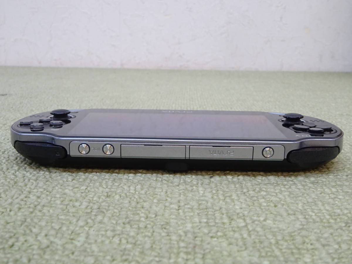 073-L54) 中古品 SONY playstation PS Vita 本体のみ ブラック PCH-1100 動作OK　②_画像6