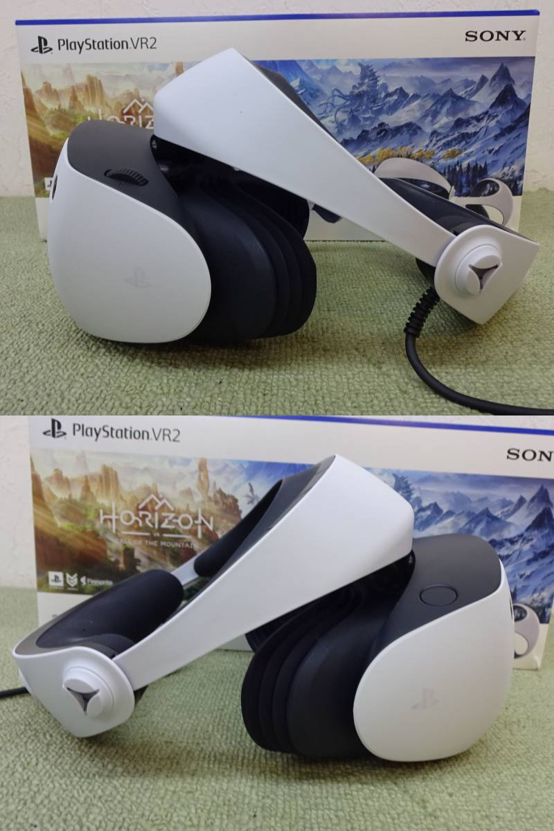 065-G10) 中古品 PlayStation VR2 PSVR2 CFIJ-17001 Horizon Call of the Mountain 同梱版 通電OK_画像3