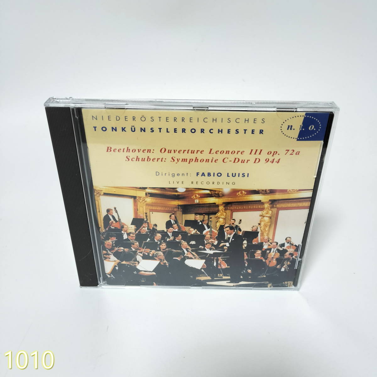 CD FABIO LUISI/Niedersterreichisches Tonknstlerorchester Beethoven/Schubert 管:1010 [0]_画像1