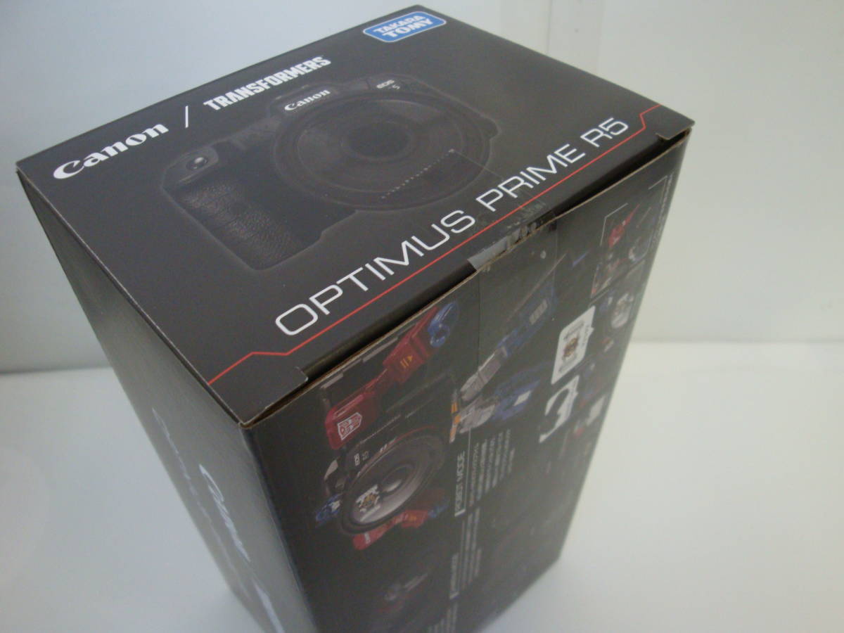 A742 未開封 フィギュア トランスフォーマー Canon OPTIMUS PRIME R5 国内正規品 テープ二度貼りなし_画像7