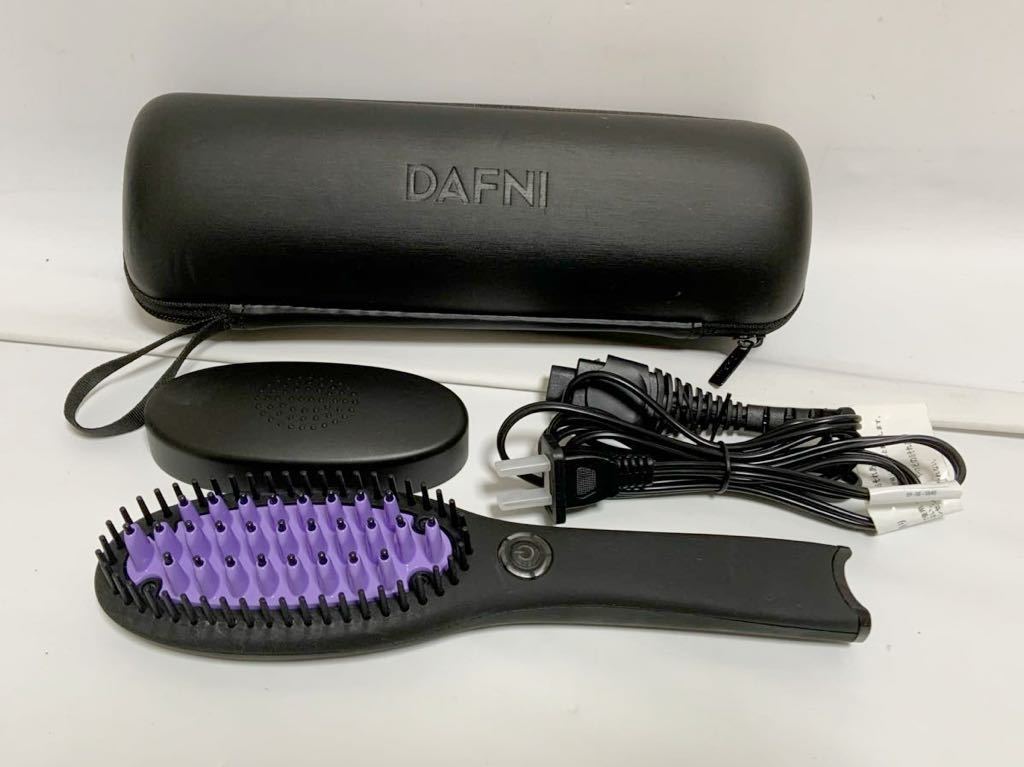 ヤーマン DAFNI GO ダフニ ゴー DH1.1G ヘアアイロン ヒート ブラシ 中古美品 143n1800_画像1