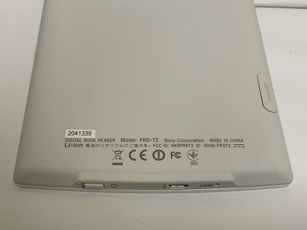 美品 SONY ソニー PRS-T2 電子書籍リーダー 電子ブックリーダー Reader 中古 現状 165d0200_画像5