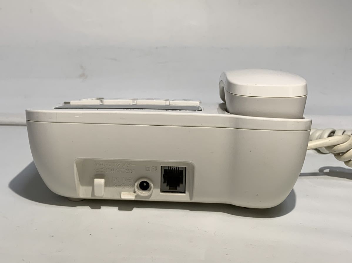 SHARP シャープ JD-G31CL デジタルコードレス電話機 親機のみ 動作確認済み 中古 155d0200の画像6