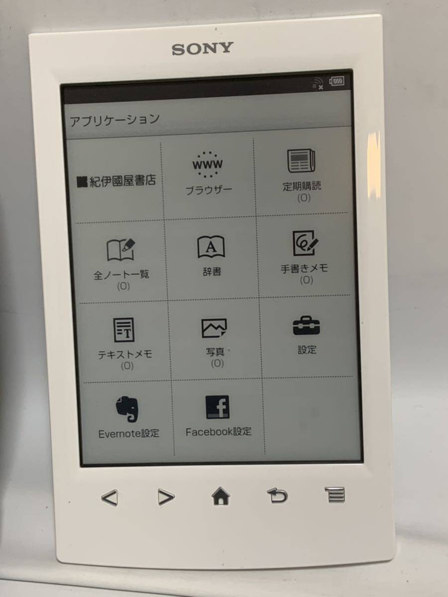 美品 SONY ソニー PRS-T2 電子書籍リーダー 電子ブックリーダー Reader 中古 現状 165d0200_画像6