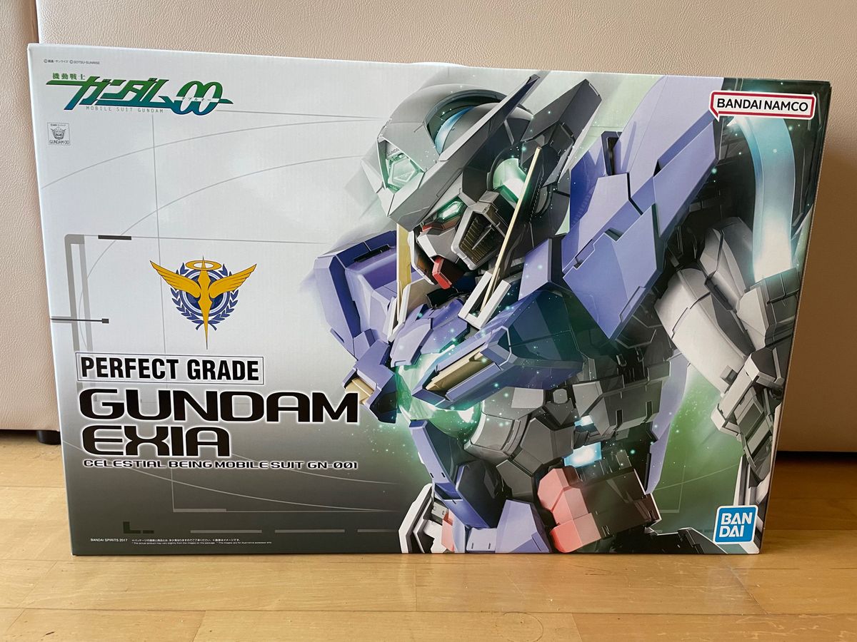 新品未開封　GN-001 ガンダム エクシア 1/60スケール PG 機動戦士ガンダム00 2408772 パーフェクトグレード