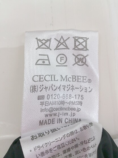◇ 《 CECIL McBEE セシルマクビー まとめ売り2点セット サイズMのみ チェック 台形 ミニ スカート レディース 》 P_画像3