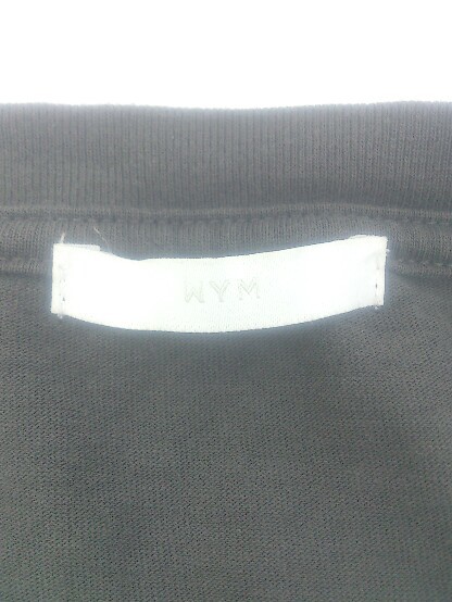 ◇ WYM ウィム 半袖 Tシャツ カットソー サイズ M チャコールグレー メンズ E_画像3