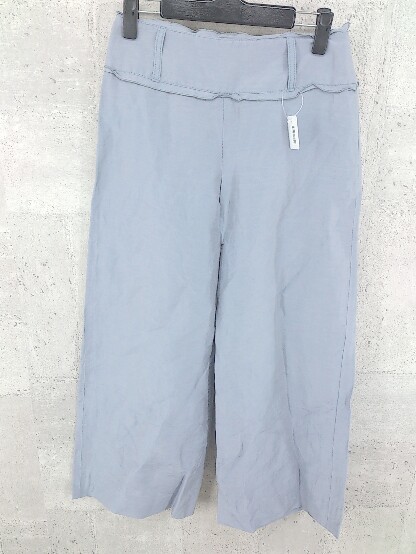 ◇ armani collezioni ガウチョ パンツ 36 グレー系 レディース_画像1