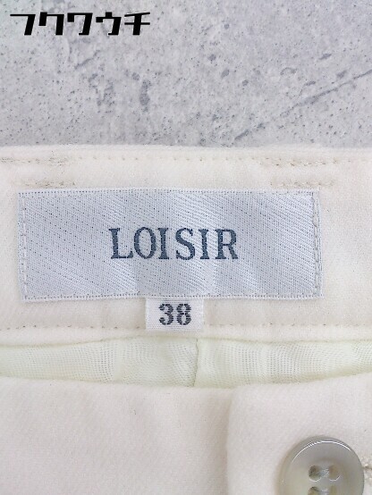 ◇ LOISIR パンツ サイズ38 アイボリー レディース_画像4