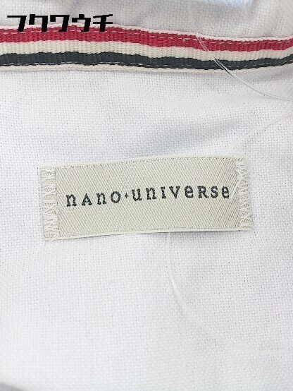 ◇ nano universe ナノユニバース 長袖 シャツ M ライトブルー # 1002798572096_画像4