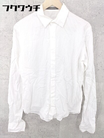 ◇ AG エージー ドレス 長袖 シャツ 46サイズ ホワイト メンズ_画像2