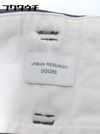 ◇ URBAN RESEARCH DOORS アーバンリサーチ ドアーズ ベルト付き ワイド パンツ 36サイズ ネイビー レディース_画像5