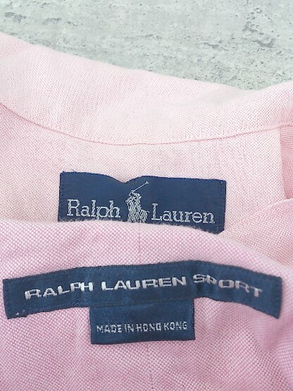 ◇ polo ralph lauren ポロラルフローレン まとめ売り2点セット サイズ6&7 キッズ 子供服 長袖 シャツ メンズの画像4