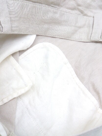 * * SHIPS Ships linen. short pants size LL beige lady's 