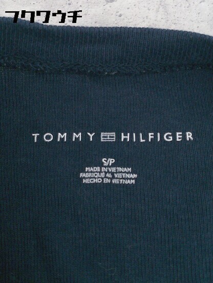 ◇ TOMMY HILFIGER トミーヒルフィガー 長袖 Tシャツ カットソー サイズS ネイビー メンズ_画像6