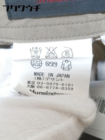 ◇ Munsingwear マンシングウェア ハーフ ショート パンツ 11サイズ ベージュ レディース_画像5