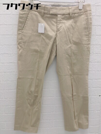 * INED Ined center Press pants size 9 beige group lady's 