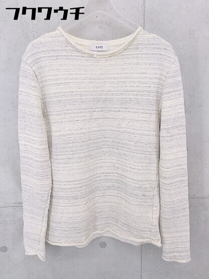 * SHIPS Ships long sleeve sweatshirt size S gray ivory men's 