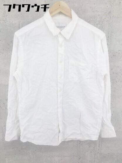 ◇ ◎ ITEMS URBAN RESEARCH アーバンリサーチ 長袖 シャツ サイズL ホワイト メンズ_画像2