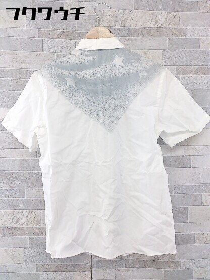 ◇ FRAPBOIS ...  дизайн   короткие рукава   рубашка    размер  1  белый   мужской 