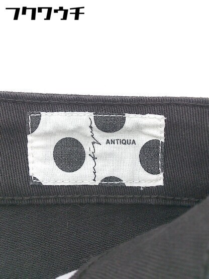 ◇ antiqua アンティカ ストレッチ パンツ サイズS ブラック レディース_画像4