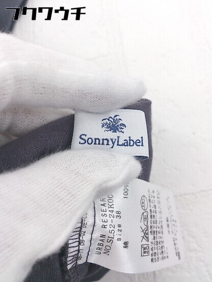 ◇ URBAN RESEARCH Sonny Label サニーレーベル ベイカー ワイドパンツ サイズ38 ダークグレー系 レディース_画像4