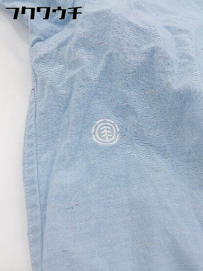 ◇ ◎ ELEMENT エレメント 半袖 シャツ サイズXL ブルー メンズ_画像9
