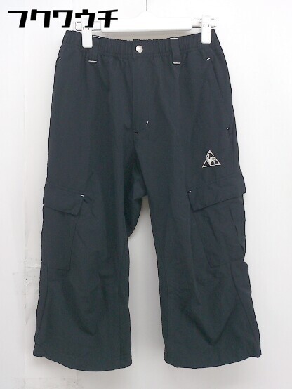 * le coq sportif Le Coq s Porte .f nylon 7 minute height Sabrina pants size S black lady's 