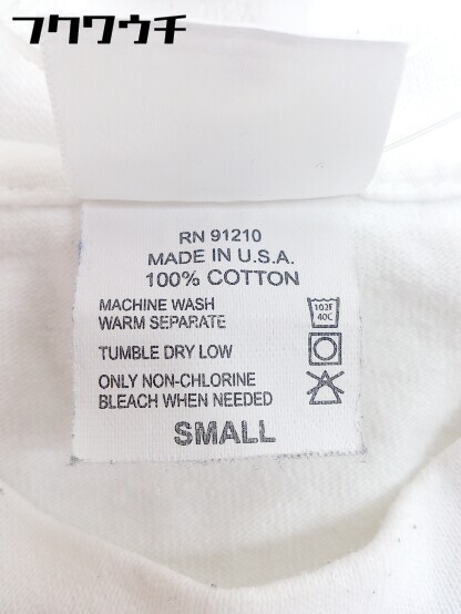 ◇ CAMBER キャンバー 無地 半袖 Tシャツ カットソー サイズ S ホワイト メンズの画像5
