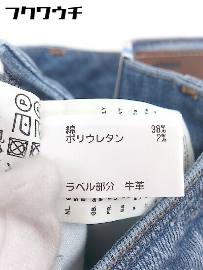 ◇ ●美品● ◎ G-STAR RAW ジースターロゥ タグ付 ベルボトム デニム ジーンズ パンツ サイズ26 インディゴ レディース_画像6