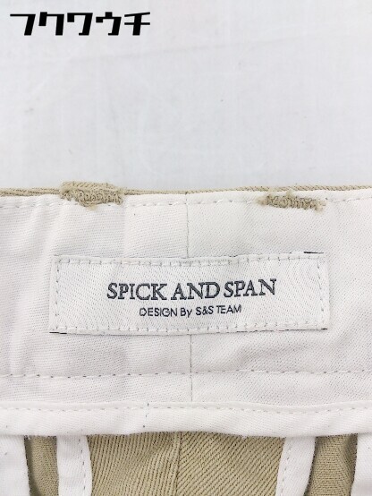◇ Spick & Span スピック アンド スパン コットンパンツ サイズ40 ベージュ レディース_画像4