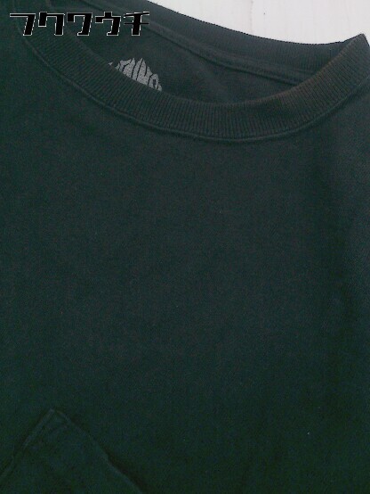 ◇ MOUNTAIN SMITH マウンテンスミス 袖ロゴ 長袖 Tシャツ カットソー サイズ L ブラック メンズ_画像7